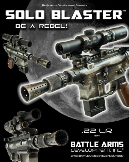Battle Arms Studios’ Limited-Edition “Solo Blaster” Collector’s Piece « Tactical Fanboy